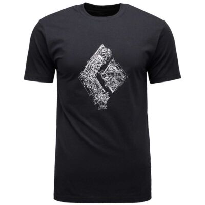 Black Diamond Engineered Diamond メンズ Tシャツ
