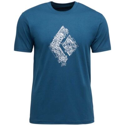 Black Diamond Engineered Diamond メンズ Tシャツ