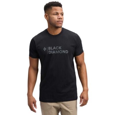 Black Diamond Mini Stacked メンズ Tシャツ