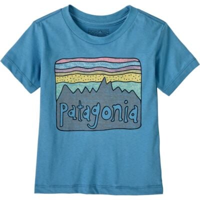 Patagonia Baby Fitz Roy Skies 子供用Tシャツ