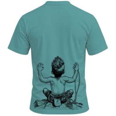 Nograd Born To Climb メンズTシャツ