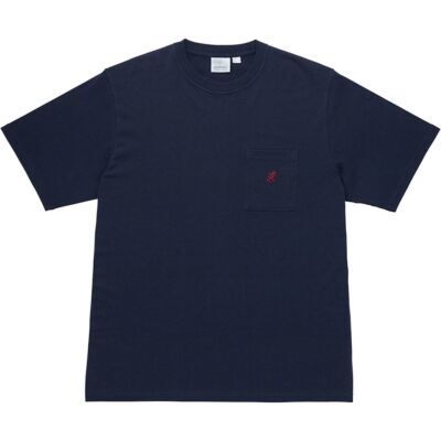 Gramicci One Point Tee Pigment Dyed メンズTシャツ