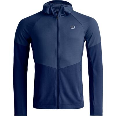 Ortovox Fleece Light Grid Hoody M 男性用テクニカルフリースジャケット