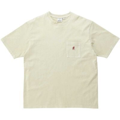 Gramicci One Point Tee Pigment Dyed メンズTシャツ