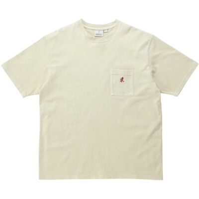 Gramicci One Point Tee Pigment Dyed メンズTシャツ