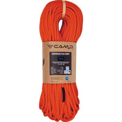 CAMP Genius 9.0 Dry クライミングロープ