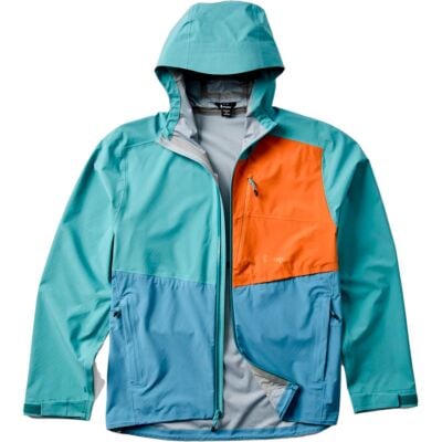 Cotopaxi Impermeo 3L フード付きシェルジャケット メンズ ハードシェルジャケット