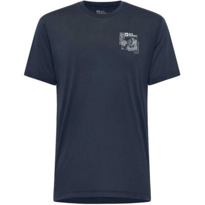 Jack Wolfskin Vonnan Graphic T M メンズTシャツ