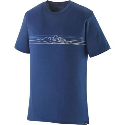 Patagonia M's Cap Cool Merino Blend Graphic Shirt メンズシャツ