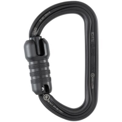 Petzl Bm'D Black 高所作業用カラビナ
