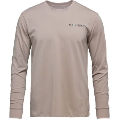 BD Black Diamond M Heritage Wordmark Ls Tee メンズ ロングスリーブ シャツ