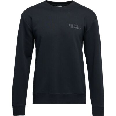 Black Diamond M Mini Stacked Crewneck felpa casual uomo