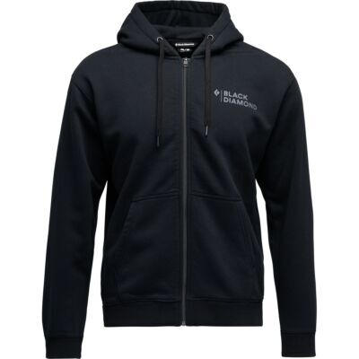 Black Diamond M Mini Stacked Fz Hoody felpa casual uomo