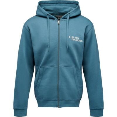 Black Diamond M Mini Stacked Fz Hoody felpa casual uomo