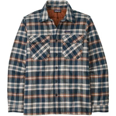 Patagonia M's Insulated Organic Cotton MW Fjord Flannel Shirt メンズフランネルシャツ