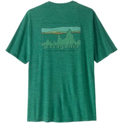 Patagonia M's Cap Cool Daily Shirt - '73 Skyline メンズTシャツ