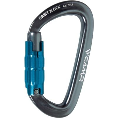 CAMP Orbit 2Lock クライミングカラビナ