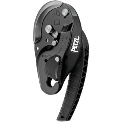Petzl I'D L 自動ブレーキ付き救助用 descender パニック防止機能