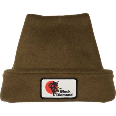 Black Diamond Pointed Fleece Beanie berretto