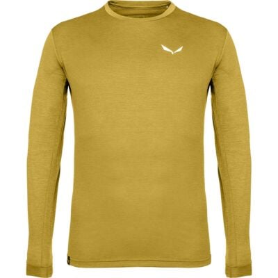 SALEWA Puez Melange Dry M L/S Tee メンズ長袖シャツ
