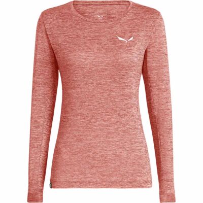 SALEWA Puez Melange Dry W L/S Tee レディース長袖シャツ