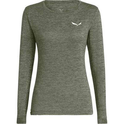 SALEWA Puez Melange Dry W L/S Tee レディース長袖シャツ