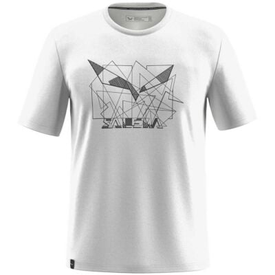 SALEWA Eagle Geometric T-Shirt M メンズTシャツ