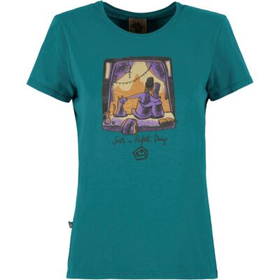 E9 Enove Sunset レディースTシャツ