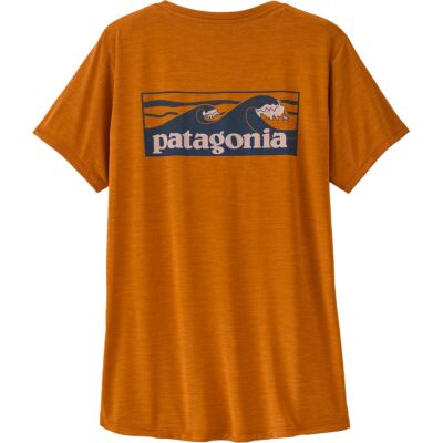 Patagonia W's Cap Cool Daily Shirt - Boardshort Logo レディースシャツ