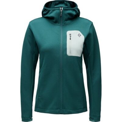 Black Diamond W Diverge Fz Hoody pile tecnico donna