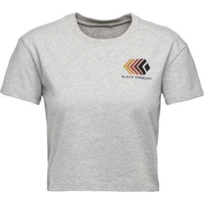 BD Black Diamond W Faded Crop Tee レディース Tシャツ