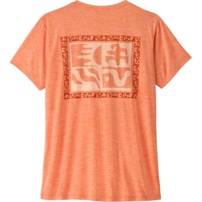 Patagonia W's Cap Cool Daily Shirt - Mother Rays レディースTシャツ