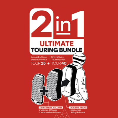 ARVA Switch Tour Bundle (25+40l) 雪崩用バックパック