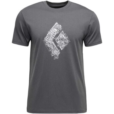 Black Diamond Engineered Diamond メンズ Tシャツ