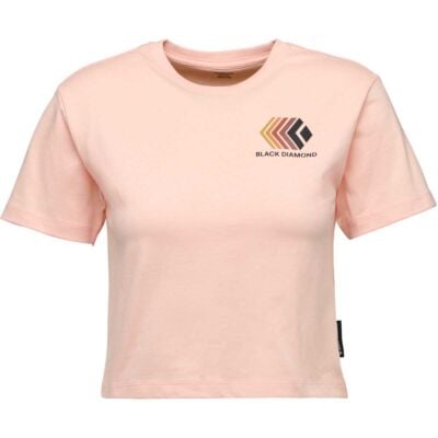 BD Black Diamond W Diamond Crop レディース Tシャツ