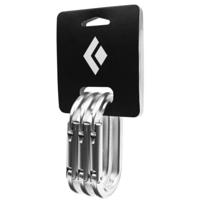 BD Black Diamond Oval Keylock 3-Pack クライミングカラビナ