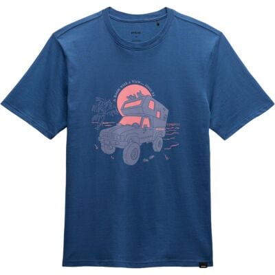 Prana Beach Livin SS Tee メンズ Tシャツ