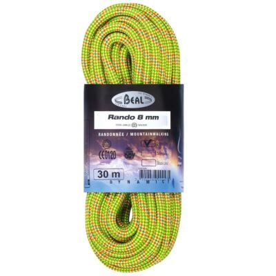Beal Rando 8 mm ゴールデンドライ ダブルロープ クライミング