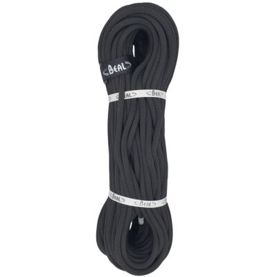 Beal Tuono Black 9.4 mm 黒いクライミングロープ