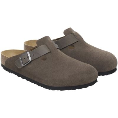Birkenstock Boston Suede Leather クロッグ