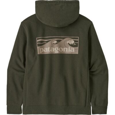 Patagonia Boardshort Logo Uprisal Hoody メンズフード付きスウェットシャツ