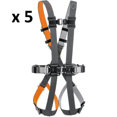 Petzl Swan Easyfit Stainless (5個入り) アドベンチャーパーク用フルハーネス