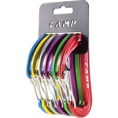 CAMP Rack Pack Dyon セット 6 登攀用カラビナ