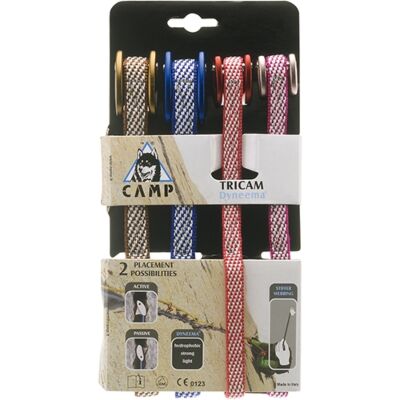 CAMP Set Tricam Dyneema セット 0.5 - 2 クライミング プロテクション