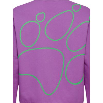 Jack Wolfskin Celebrate The Paw Crewneck W レディースカジュアルフリース
