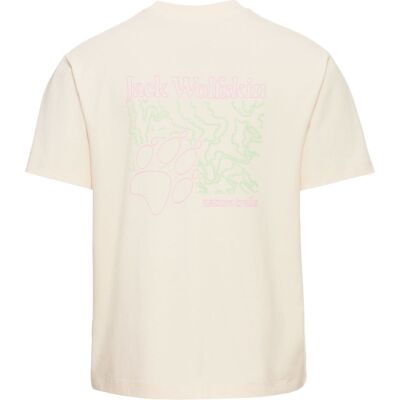 Jack Wolfskin Celebrate The Paw T W レディースTシャツ