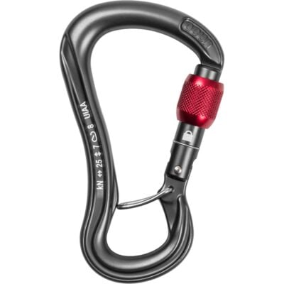 Ocun Condor HMS Screw クライミング用スクリュー付きカラビナ