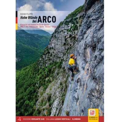 Versante Sud Hohe Wande Bei Arco Band 2 ドイツ語のクライミングガイド