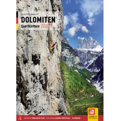 Versante Sud Dolomiten スポーツクライミング ドイツ語のクライミングガイド