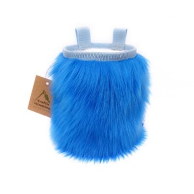 Crafty Climbing Blue Furry チョークバッグ
